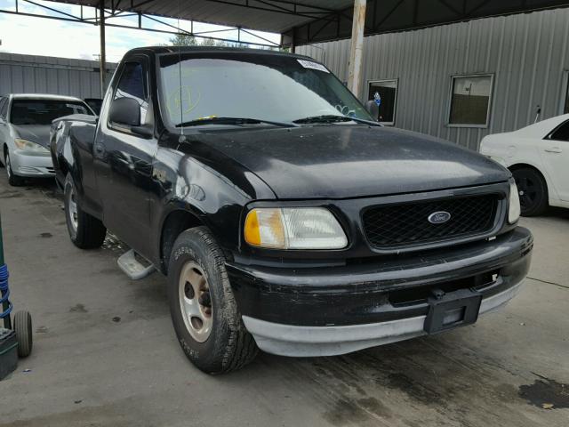 1FTZF1725WKC42587 - 1998 FORD F150 BLACK photo 1