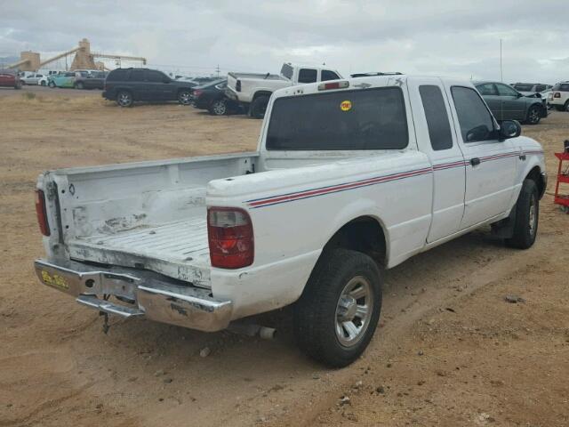 1FTZR44V33PA29918 - 2003 FORD RANGER SUP WHITE photo 4