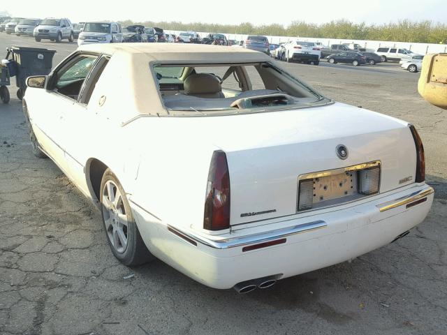 1G6EL12Y51B105521 - 2001 CADILLAC ELDORADO E WHITE photo 3