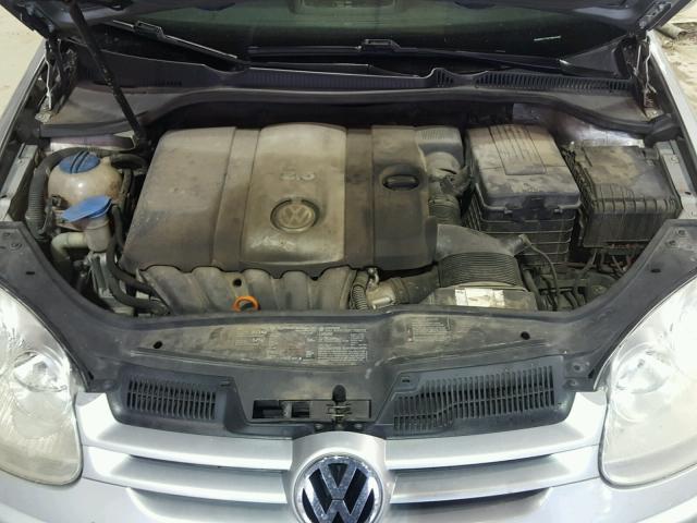 WVWDS71K37W044487 - 2007 VOLKSWAGEN RABBIT SILVER photo 7