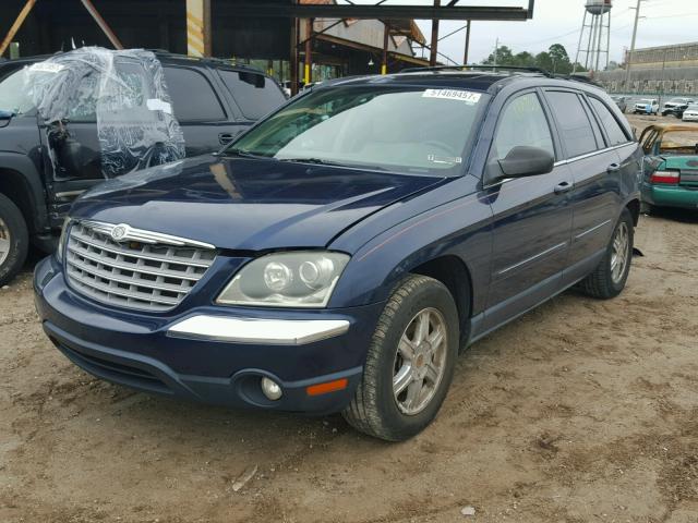 2C8GF68424R296494 - 2004 CHRYSLER PACIFICA BLUE photo 2