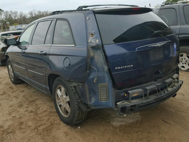 2C8GF68424R296494 - 2004 CHRYSLER PACIFICA BLUE photo 3