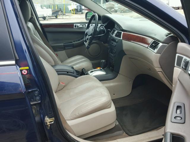 2C8GF68424R296494 - 2004 CHRYSLER PACIFICA ლურჯი ფოტო 5