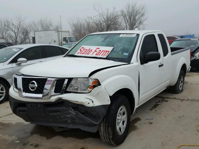 1N6BD0CT8FN717502 - 2015 NISSAN FRONTIER S WHITE photo 2