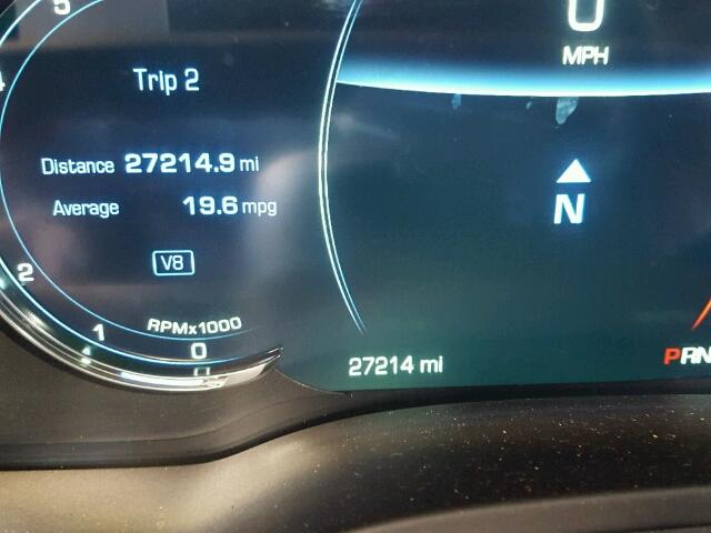 1GYS4JKJ5GR478715 - 2016 CADILLAC ESCALADE E BLACK photo 8