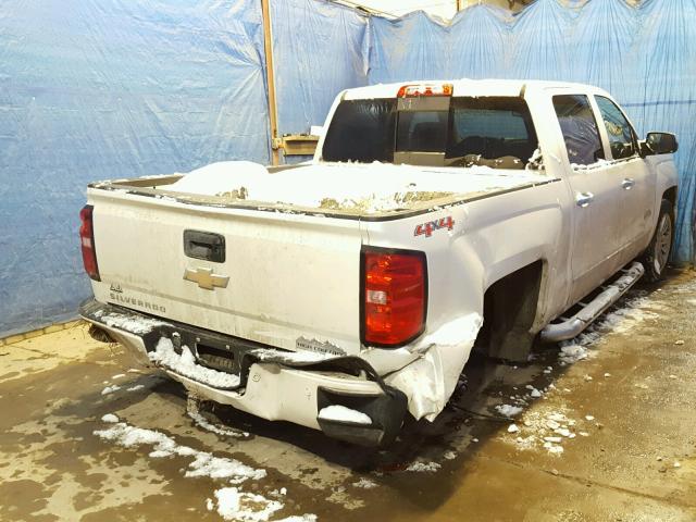 3GCUKTEC2EG352340 - 2014 CHEVROLET SILVERADO WHITE photo 4