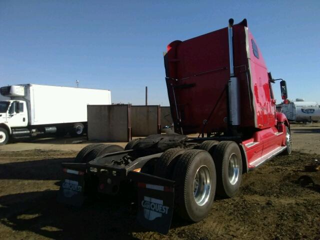 1FUJA6CK77LX29101 - 2007 FREIGHTLINER CONVENTION RED photo 4