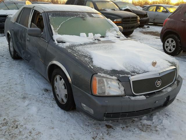 1G6KD54Y84U152958 - 2004 CADILLAC DEVILLE GRAY photo 1