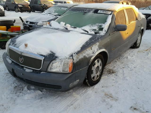 1G6KD54Y84U152958 - 2004 CADILLAC DEVILLE GRAY photo 2