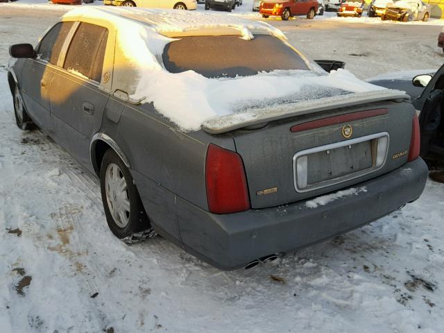 1G6KD54Y84U152958 - 2004 CADILLAC DEVILLE GRAY photo 3