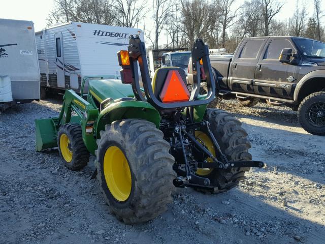 1P0D160XPHX047748 - 2017 JOHN DEERE 3025E GREEN photo 3