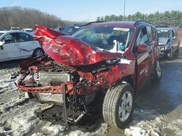 1FMCU0GX4GUC13245 - 2016 FORD ESCAPE SE RED photo 2