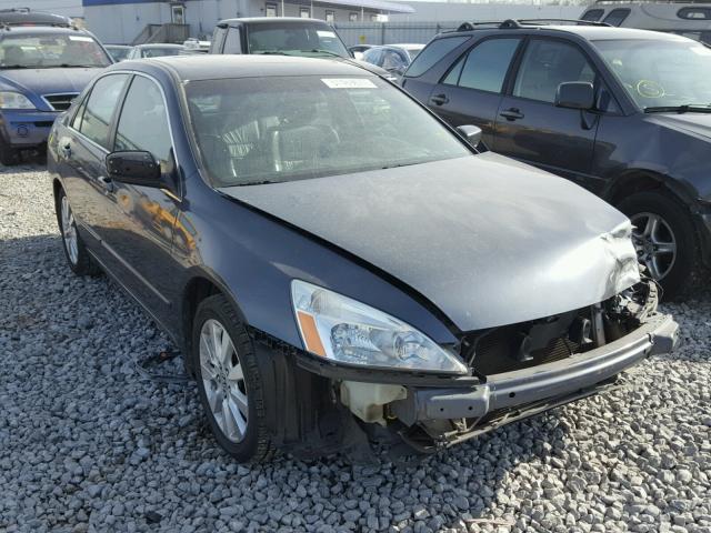 1HGCM66537A103622 - 2007 HONDA ACCORD EX GRAY photo 1