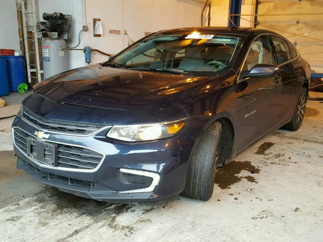 1G1ZE5ST8GF184049 - 2016 CHEVROLET MALIBU LT Mavi foto 2