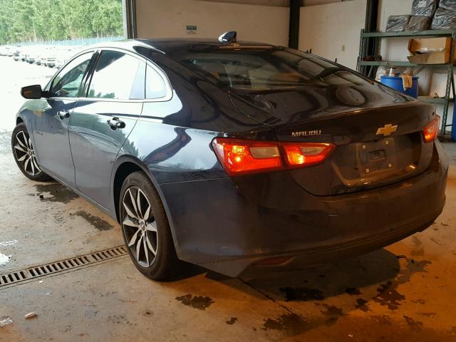 1G1ZE5ST8GF184049 - 2016 CHEVROLET MALIBU LT Mavi foto 3