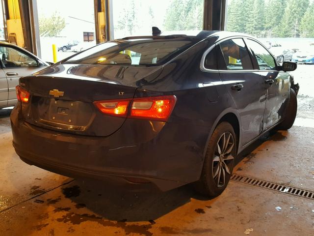 1G1ZE5ST8GF184049 - 2016 CHEVROLET MALIBU LT Mavi foto 4