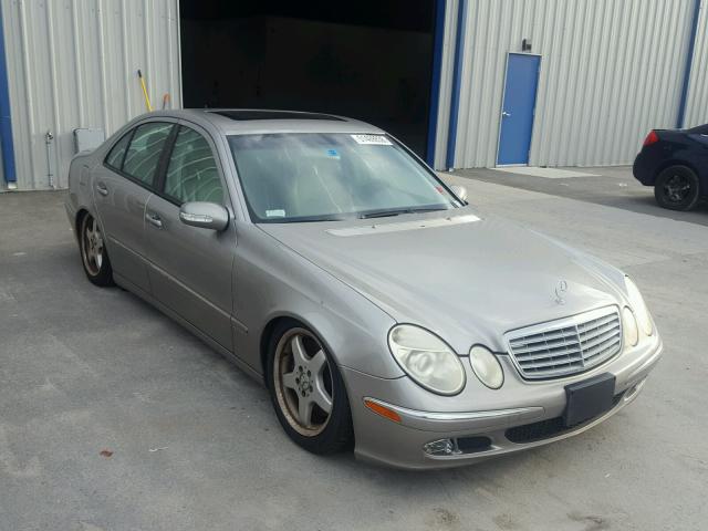 WDBUF83J04X123828 - 2004 MERCEDES-BENZ E 500 4MAT GRAY photo 1