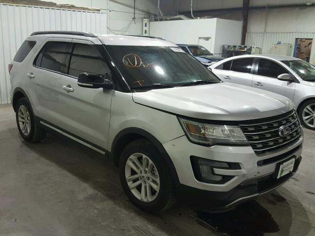 1FM5K7D89HGB78416 - 2017 FORD EXPLORER X SILVER photo 1