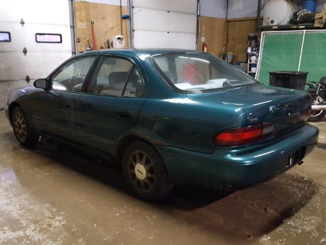 1Y1SK5262TZ048046 - 1996 GEO PRIZM BASE GREEN photo 3