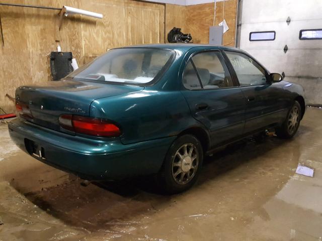 1Y1SK5262TZ048046 - 1996 GEO PRIZM BASE GREEN photo 4