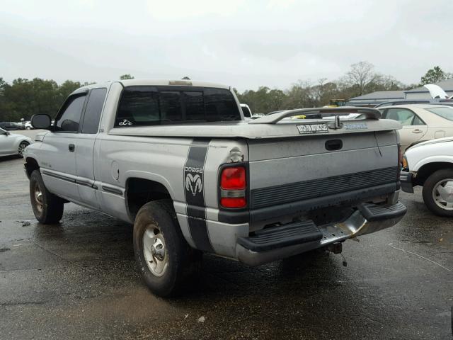 1B7HC13ZXWJ259141 - 1998 DODGE RAM 1500 GRAY photo 3