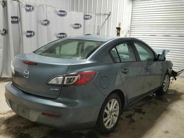 JM1BL1V77D1812147 - 2013 MAZDA 3 I GRAY photo 4