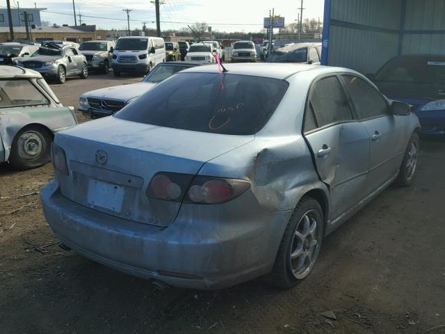 1YVHP80C785M48753 - 2008 MAZDA 6 I BLUE photo 4