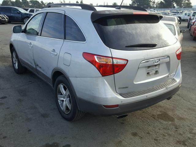 KM8NU13C19U080075 - 2009 HYUNDAI VERACRUZ G SILVER photo 3