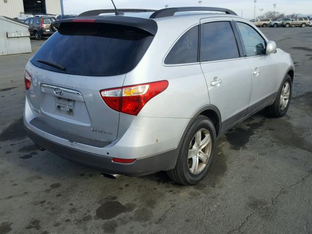 KM8NU13C19U080075 - 2009 HYUNDAI VERACRUZ G SILVER photo 4