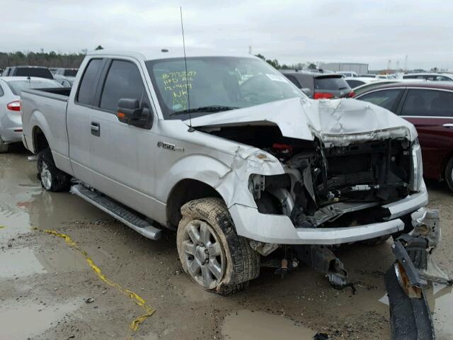 1FTEX1CM4EKD37837 - 2014 FORD F150 SUPER SILVER photo 1