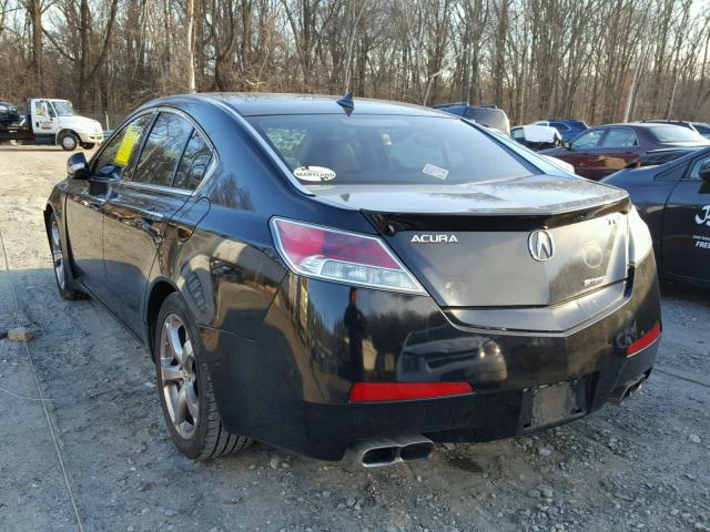 19UUA96529A003903 - 2009 ACURA TL BLACK photo 3