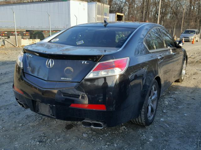 19UUA96529A003903 - 2009 ACURA TL BLACK photo 4