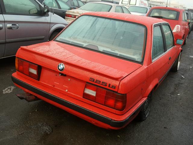 WBAAA2318LEC52457 - 1990 BMW 325 I AUTO RED photo 4