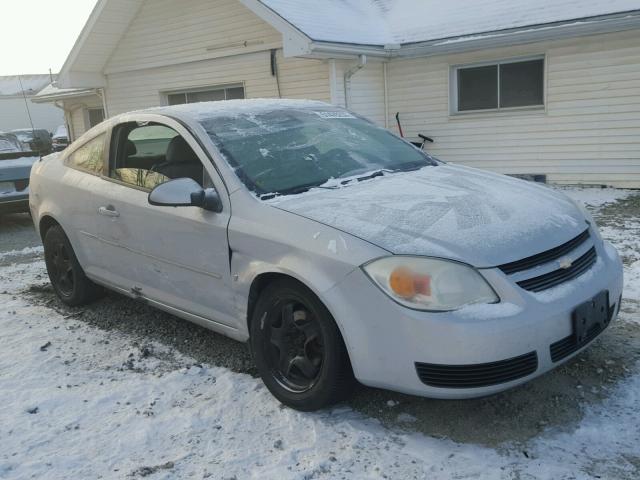 1G1AL15F477281180 - 2007 CHEVROLET COBALT LT SILVER photo 1