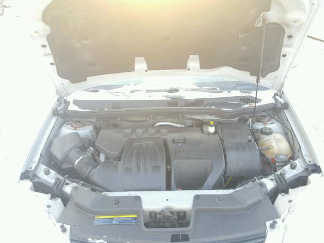 1G1AL15F477281180 - 2007 CHEVROLET COBALT LT SILVER photo 7