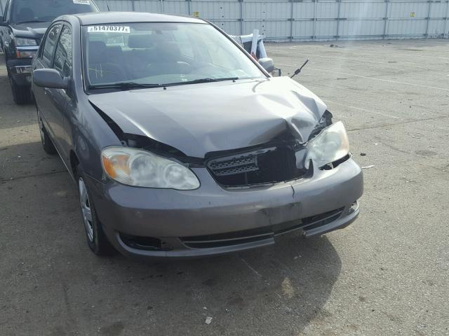 1NXBR32E05Z530473 - 2005 TOYOTA COROLLA CE GRAY photo 9