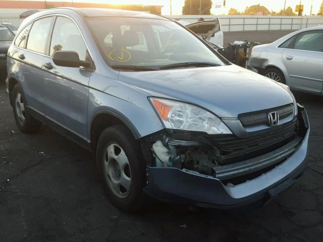 5J6RE48379L069241 - 2009 HONDA CR-V LX BLUE photo 1