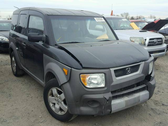 5J6YH28543L044605 - 2003 HONDA ELEMENT EX BLACK photo 1