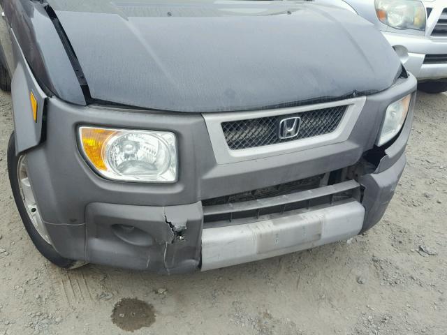 5J6YH28543L044605 - 2003 HONDA ELEMENT EX BLACK photo 9