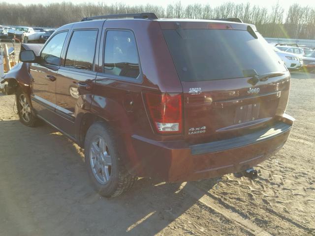 1J8GR48K97C521740 - 2007 JEEP GRAND CHER RED photo 3