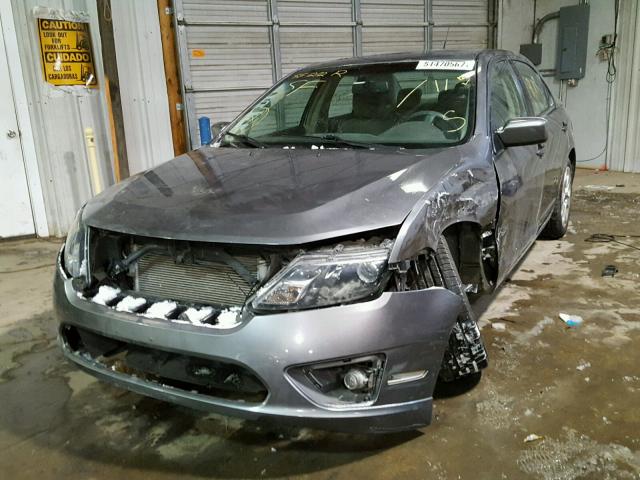 3FAHP0HA2AR111765 - 2010 FORD FUSION SE CHARCOAL photo 2