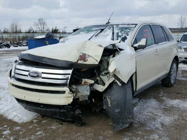 2FMDK39CX8BB11591 - 2008 FORD EDGE LIMIT CREAM photo 2