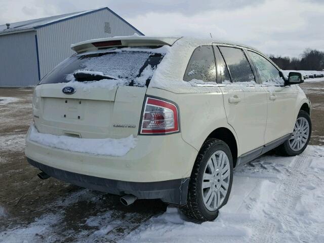 2FMDK39CX8BB11591 - 2008 FORD EDGE LIMIT CREAM photo 4