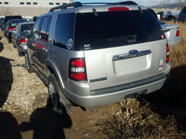 1FMEU73E47UB07822 - 2007 FORD EXPLORER X GRAY photo 3