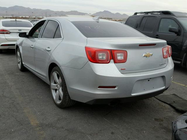 1G11G5SX7FF254570 - 2015 CHEVROLET MALIBU LTZ 银色 照片 3