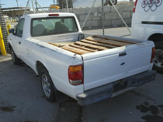 1FTYR10C1XPB78428 - 1999 FORD RANGER WHITE photo 3