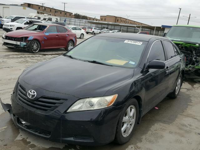 4T1BE46K67U644398 - 2007 TOYOTA CAMRY NEW BLACK photo 2