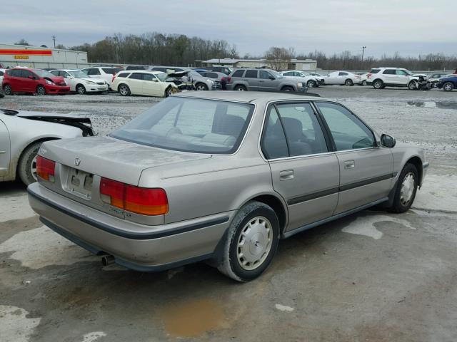 1HGCB7579NA217667 - 1992 HONDA ACCORD EX BEIGE photo 4