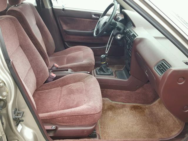 1HGCB7579NA217667 - 1992 HONDA ACCORD EX BEIGE photo 5