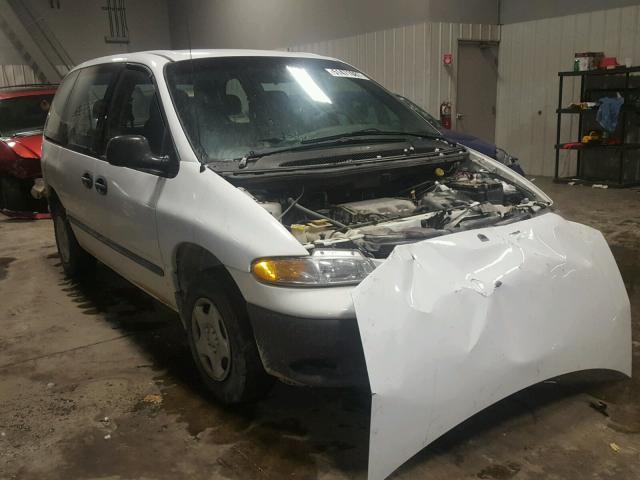 2B4GP2530YR885985 - 2000 DODGE CARAVAN WHITE photo 1